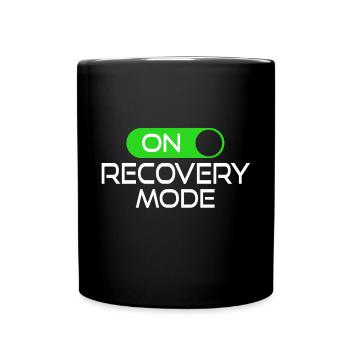 Get Well Mode de récupération de blague de blessure - Mug uni - noir - Devant