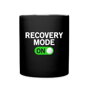 Mode de récupération amusant sur Get Well Joke - Mug uni - noir - Devant