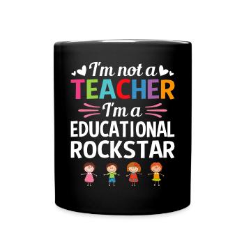 Enseignant du primaire Pédagogie de la maternelle - Mug uni - noir - Devant