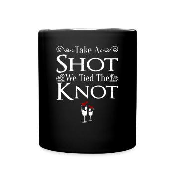 JGA Wedding Marriage Jungesellenabschied Party - Full Colour Mug - black - Front