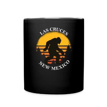 Bigfoot Las Cruces Nouveau-Mexique Randonnée Canyon Forest - Mug uni - noir - Devant