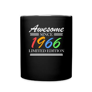 1966 - Born 1966 - Fantastic since 1966 - Full Colour Mug - black - Front
