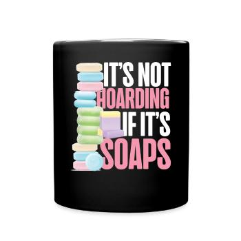 Fabrication de savon Artisanat Ce n’est pas - Mug uni - noir - Devant