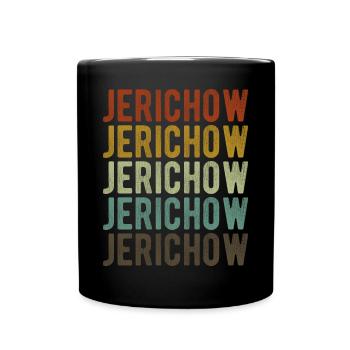 Jerichow City Rétro Vintage - Mug uni - noir - Devant
