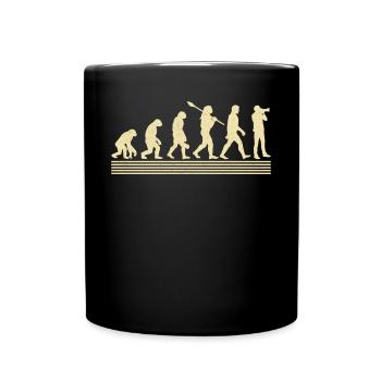 Évolution du photographe - Mug uni - noir - Devant