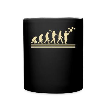 Biologist Evolution - Full Colour Mug - black - Front