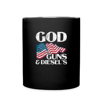 Diesel America - Full Colour Mug - black - Front