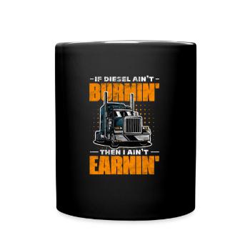 Diesel - Tasse einfarbig - Schwarz - Vorne