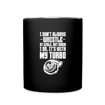 Diesel Auto Tuning Gasoline Vehicle Gift - Full Colour Mug - black - Front