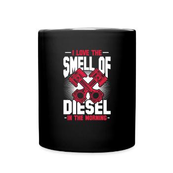 Diesel Auto Tuning Gasoline Vehicle Gift - Full Colour Mug - black - Front