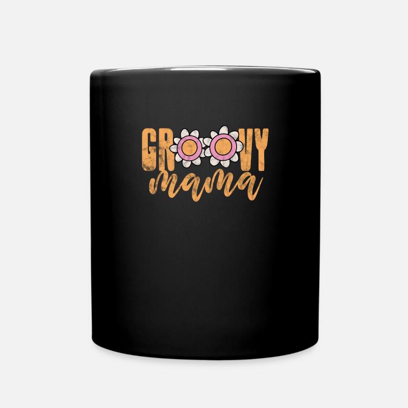 Hippie - Tasse einfarbig - Schwarz