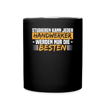 Artisan tournevis mécanicien voiture tournevis - Mug uni - noir - Devant