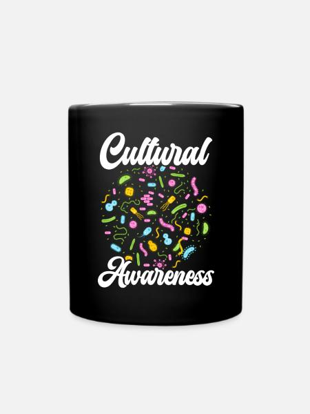 Cultural Awareness Science Mikrobiologie-Wissenschaftler - Tasse einfarbig - Schwarz