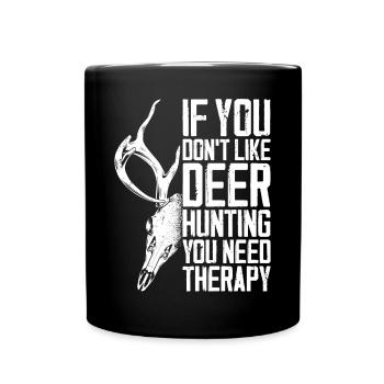 Chasseur de cerfs buck si vous - Mug uni - noir - Devant