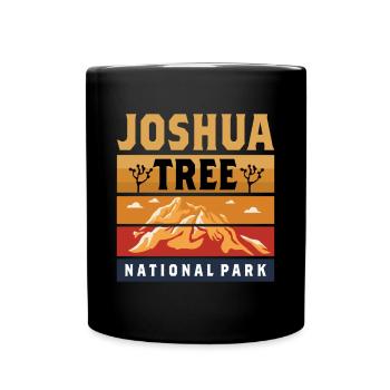 Joshua Tree Nationalpark Camping Kalifornien Wande - Tasse einfarbig - Schwarz - Vorne