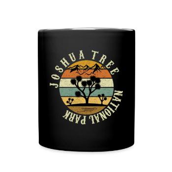 Nationalpark Souvenir Joshua Tree Kalifornien Wand - Tasse einfarbig - Schwarz - Vorne