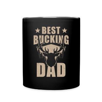 Hunter Dad Design Best Bockiger Father - Full Colour Mug - black - Front