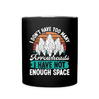 Arrowhead Hunting Not enough Space Collector - Tasse einfarbig - Schwarz - Vorne