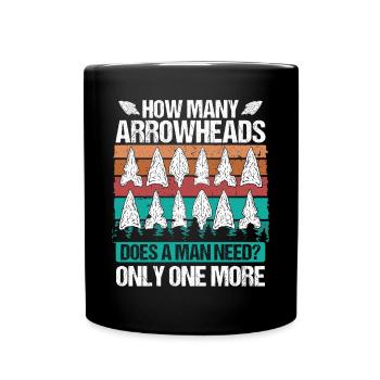 Arrowhead Hunting un collecteur d’artefacts de plus - Mug uni - noir - Devant