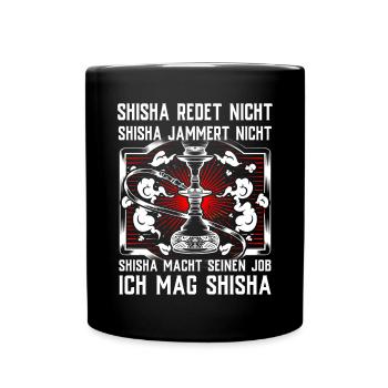 Shisha Gift for Hookah Hookah Hookah Bar Pipe - Full Colour Mug - black - Front