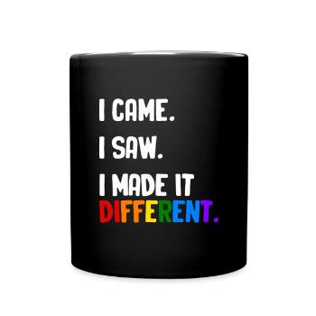 Autistic Autism Autism Awareness Day Asperger's Child - Full Colour Mug - black - Front