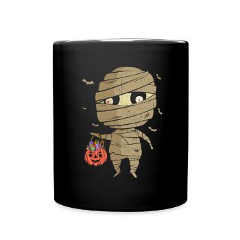 Halloween Gift Killer Skeleton Killer Horror - Full Colour Mug - black - Front