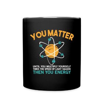 Ils sont importants jusqu’à ce qu’ils - Mug uni - noir - Devant