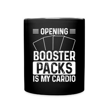 La collecte de jeux de cartes à collectionner est ma carte cardio - Mug uni - noir - Devant