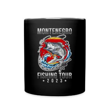 Angel Tour Montenegro 2023 - Tasse einfarbig - Schwarz - Vorne