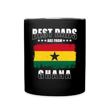 Ghanese father - Full Colour Mug - black - Front