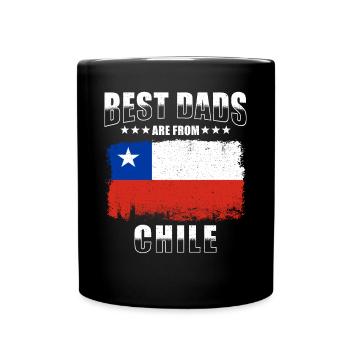 Chilean father - Full Colour Mug - black - Front