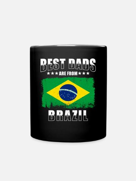 Père brésilien - Mug uni - noir