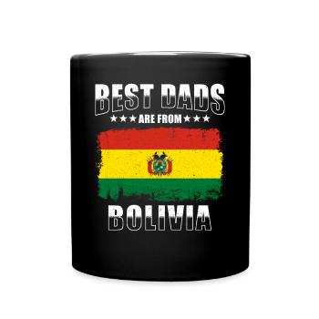 Bolivian father - Full Colour Mug - black - Front