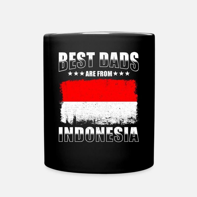 Père indonésien - Mug uni - noir
