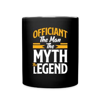 Registrar Registrar Registrar Wedding - Full Colour Mug - black - Front