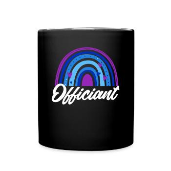 Registrar Registrar Registrar Wedding - Full Colour Mug - black - Front