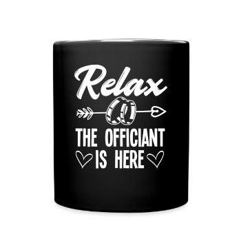 Registrar Registrar Registrar Wedding - Full Colour Mug - black - Front