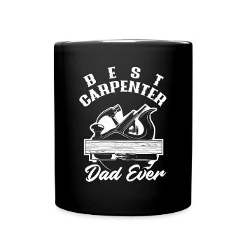Drôle de menuisier Charpentier Charpentier Charpentier Charpentier - Mug uni - noir - Devant