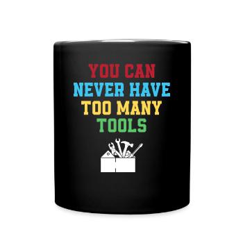 Drôle de menuisier Charpentier Charpentier Charpentier Charpentier - Mug uni - noir - Devant