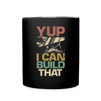 Drôle de menuisier Charpentier Charpentier Charpentier Charpentier - Mug uni - noir - Devant