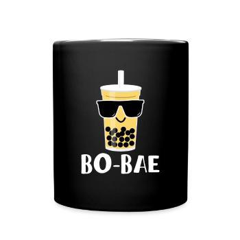 Bo-Bae Shirt Boba Bubble Tea Shirt Cadeau - Mug uni - noir - Devant