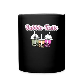 Bubble-Tastic Shirt Boba Gift - Full Colour Mug - black - Front