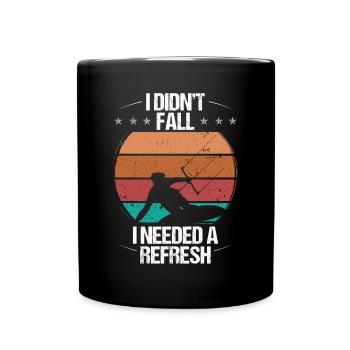 Kiteboarder Design Je n’ai pas cas Humor KitesurferKi - Mug uni - noir - Devant