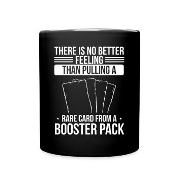 Trading Card Collecting TCG Trading Card Game - Tasse einfarbig - Schwarz - Vorne