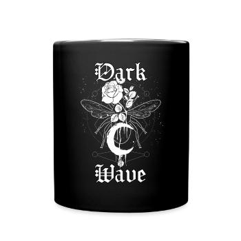 Okkult Goth Gothic Punk Grunge - Tasse einfarbig - Schwarz - Vorne