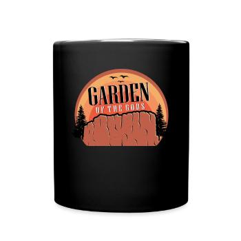 National Park Garden of the Gods Nature Lovers Colo - Full Colour Mug - black - Front