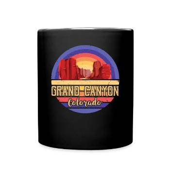 Parc national du Grand Canyon Souvenir Colorado Wande - Mug uni - noir - Devant
