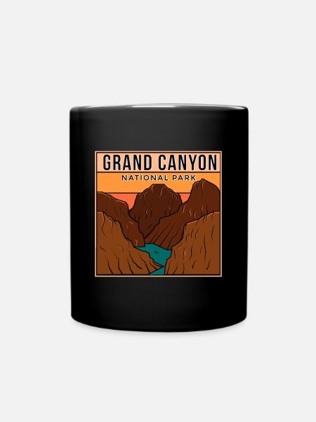 Parc national du Grand Canyon Souvenir Colorado Campin - Mug uni - noir