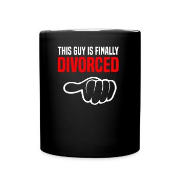 Divorce Séparation Mariage Ex Partie au divorce - Mug uni - noir - Devant