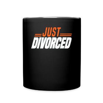 Divorce Separation Marriage Ex Divorce Party - Full Colour Mug - black - Front